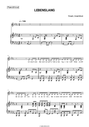 Sheet music, chords Tream, treamiboii - LEBENSLANG