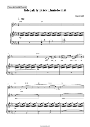 undefined Karel Gott - Kdepak ty ptacku hnizdo mas