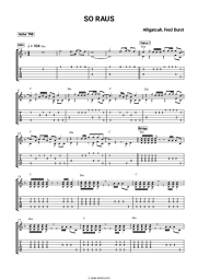 undefined Alligatoah, Fred Durst - SO RAUS