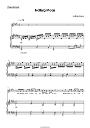 Sheet music, chords Ashley Davis - Nollaig Moon
