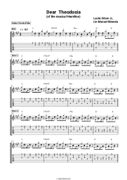 undefined Leslie Odom Jr., Lin-Manuel Miranda - Dear Theodosia (of the musical Hamilton)