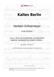 undefined Herbert Grönemeyer, Lucry, Suena - Kaltes Berlin