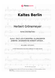 undefined Herbert Grönemeyer, Lucry, Suena - Kaltes Berlin