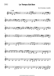 undefined Bon Entendeur, Isabelle Pierre - Le temps est bon