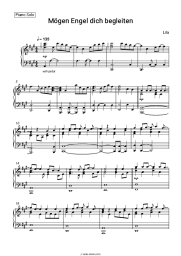 Sheet music, chords Lila - Mögen Engel dich begleiten