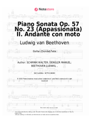 undefined Ludwig van Beethoven - Piano Sonata Op. 57 No. 23 (Appassionata) II. Andante con moto