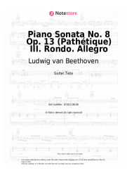 undefined Ludwig van Beethoven - Piano Sonata No. 8 Op. 13 (Pathétique) III. Rondo. Allegro