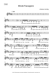 undefined Johannes Oerding - Blinde Passagiere