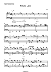Sheet music, chords Sia - Gimme Love