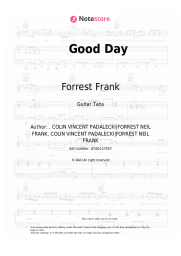 undefined Forrest Frank - Good Day