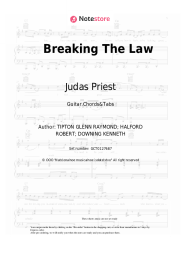 undefined Judas Priest - Breaking The Law