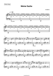 Sheet music, chords Broilers - Meine Sache