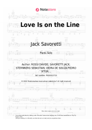 undefined Jack Savoretti - Love Is on the Line