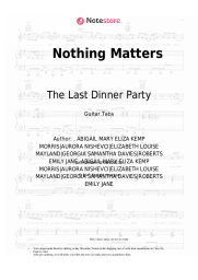 undefined The Last Dinner Party - Nothing Matters