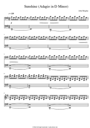 Sheet music, chords John Murphy - The Surface Of The Sun