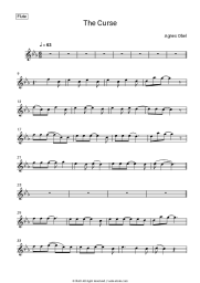 Sheet music, chords Agnes Obel - The Curse