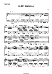 Sheet music, chords Djo - End Of Beginning