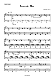 Sheet music, chords Bambie Thug - Doomsday Blue