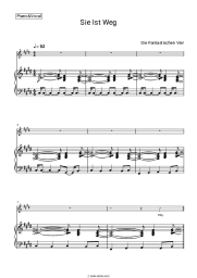 undefined Die Fantastischen Vier - Sie Ist Weg