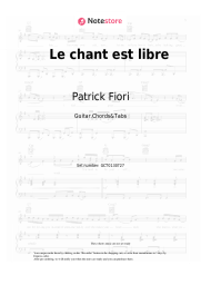 undefined Patrick Fiori - Le chant est libre