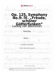 undefined Ludwig van Beethoven - Op. 125, Symphony No.9: IV. „Freude, schöner Götterfunken“