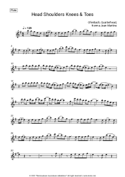 Sheet music, chords Ofenbach, Quarterhead, Norma Jean Martine - Head Shoulders Knees & Toes