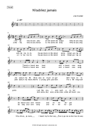 undefined Joe Cocker - N’oubliez jamais