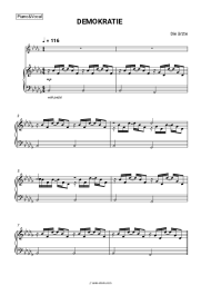 Sheet music, chords Die Ärzte - DEMOKRATIE (OUR BASS PLAYER HATES THIS SONG)