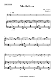 Sheet music, chords Little Big Town, Sugarland - Take Me Home