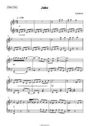 Sheet music, chords Ladaniva - Jako