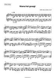 undefined SDP, Sido, Esther Graf - Mama hat gesagt