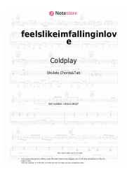 undefined Coldplay - feelslikeimfallinginlove