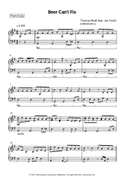 Sheet music, chords Thomas Rhett, Jon Pardi - Beer Can't Fix