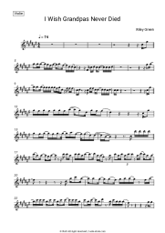 undefined Riley Green - I Wish Grandpas Never Died