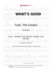 undefined Tyler, The Creator - WHAT'S GOOD
