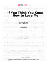 undefined Smokie - If You Think You Know How to Love Me