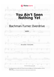 undefined Bachman-Turner Overdrive - You Ain't Seen Nothing Yet