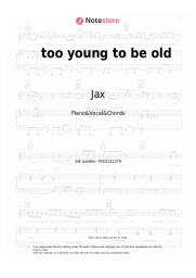 undefined Jax - too young to be old