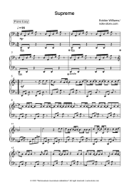 undefined Robbie Williams -  Supreme