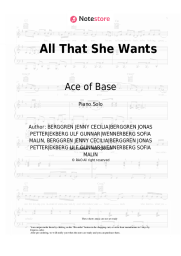 undefined Ace of Base - All That She Wants