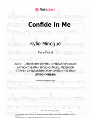 undefined Kylie Minogue - Confide In Me