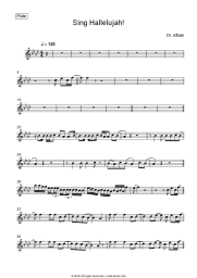 Sheet music, chords Dr. Alban - Sing Hallelujah!