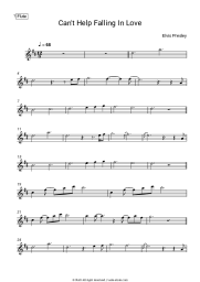 undefined Elvis Presley - Can't Help Falling In Love