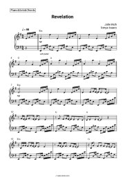 Sheet music, chords John Rich, Sonya Isaacs - Revelation