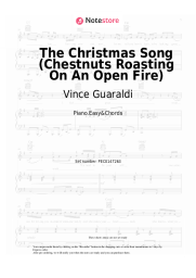 Sheet music, chords Vince Guaraldi - The Christmas Song (Chestnuts Roasting On An Open Fire)