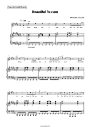 Sheet music, chords Michael Schulte - Beautiful Reason