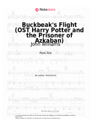 Sheet music, chords John Williams - Buckbeak's Flight (OST Harry Potter and the Prisoner of Azkaban)