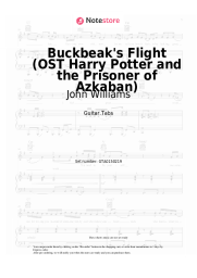 Sheet music, chords John Williams - Buckbeak's Flight (OST Harry Potter and the Prisoner of Azkaban)