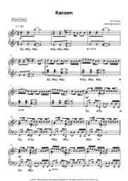 Sheet music, chords Lil Tecca - Ransom