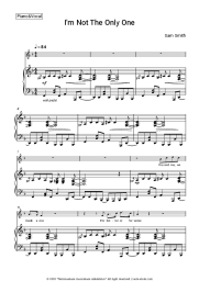 undefined Sam Smith - I'm Not The Only One